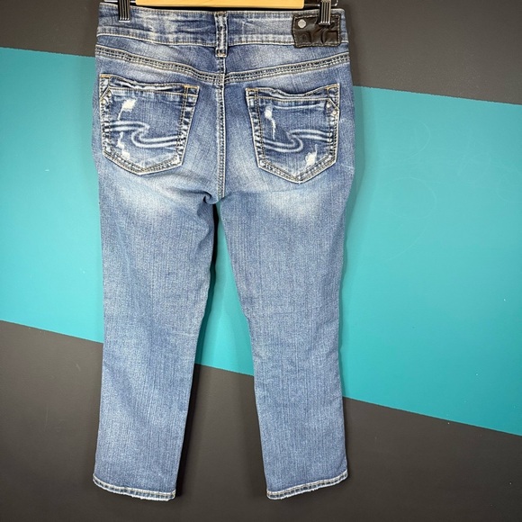 Silver Jeans Women's Skinny Jeans - Light Blue - Picture 4 of 12